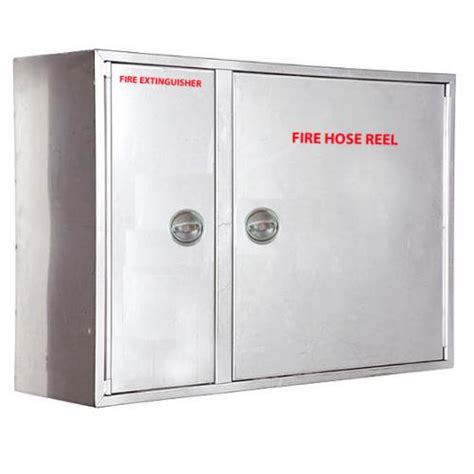 stainless steel fire hose cabinet|surface mounted fire hose cabinet.